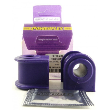 DELANTERO BARRA ESTABILIZADORA SILENTBLOCK 18MM