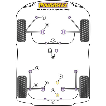 TRASERO TIE BAR DELANTERO SILENTBLOCK