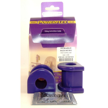 DELANTERO BARRA ESTABILIZADORA SILENTBLOCK 21MM