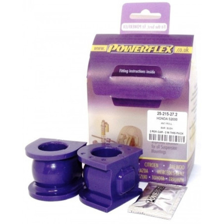 TRASERO BARRA ESTABILIZADORA SILENTBLOCK 27.2MM