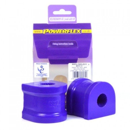 DELANTERO BARRA ESTABILIZADORA MONTAJE SILENTBLOCK 22.5MM