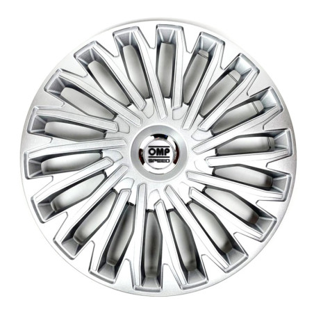 Tapacubos OMP SPEED plata 13 pulgadas x4 | OCC Sport