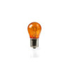MTECH HALOGEN BULBS ORANGE 12V BA15S 21W BLISTER 10 UNITS