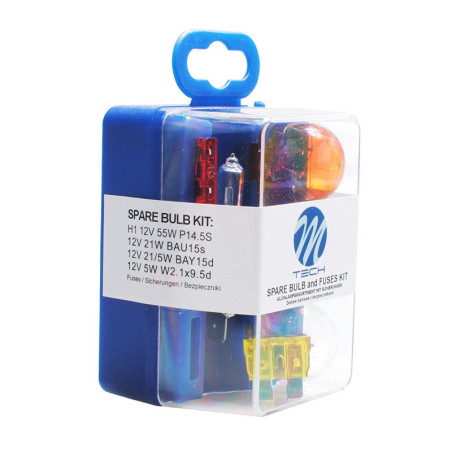 CASE OF HALOGEN REPLACEMENT BULBS WITH H1 12V