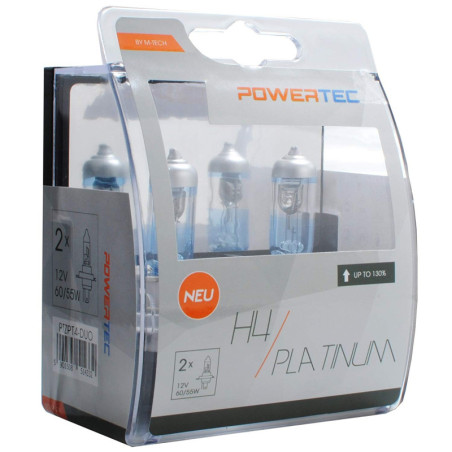 POWERTEC PLATINUM +130% H4 12V DUO