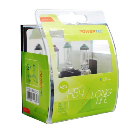 HALOGEN HB4 MTECH 12V LONG LIFE BULBS