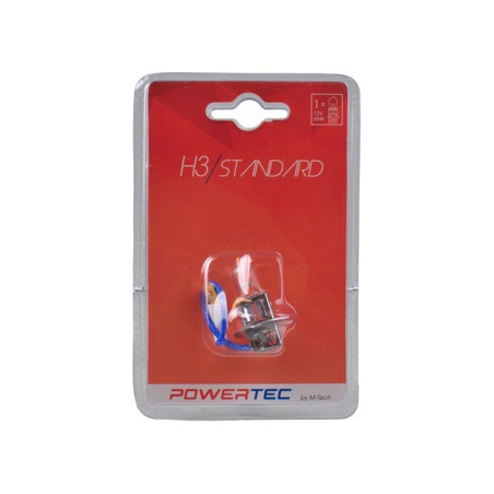 POWERTEC STANDARD H3 12V BLISTER