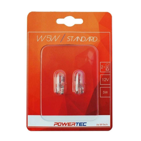 POWERTEC STANDARD 12V 5W W2,1X9,5D W5W