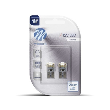 BLISTER 2X LED L069W - W5W 4XSMD2835 BLANCO