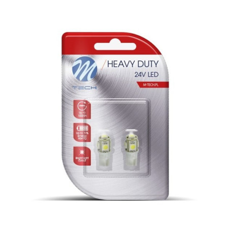 BLISTER 2X LED L954W - W5W 5XSMD5050 BLANCO