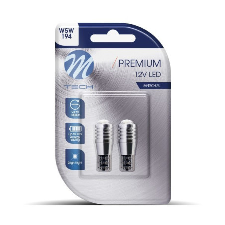 BOMBILLAS LED BLANCO CANBUS 12V W5W/T10