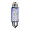 SMD BLUE LED BULBS CEILING 41MM 12V C5W