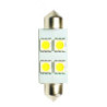36MM 12V C5W WHITE SMD LED BULBS