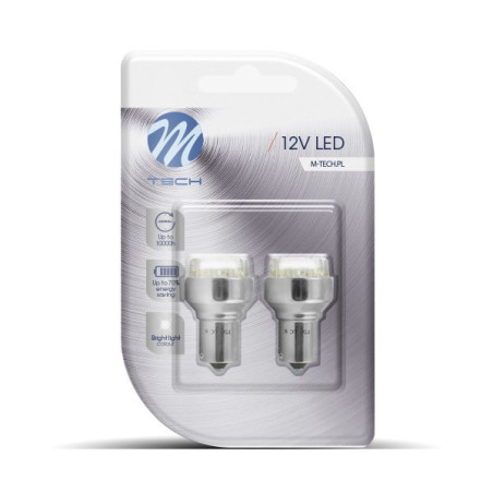 WHITE LED BULBS 12V P21W R10W/BA15S/P21W/1156