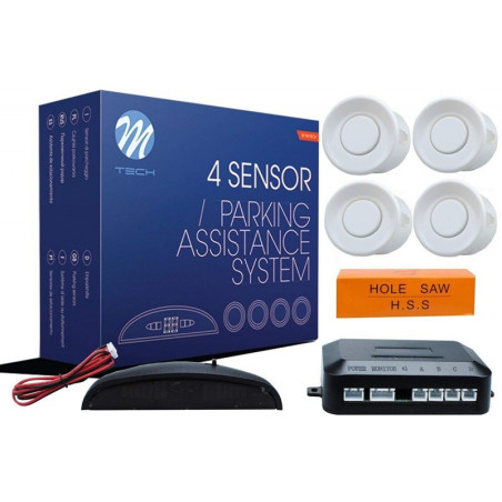 SENSORES DE APARCAMIENTO CP4 PANTALLA LED - NEGRO