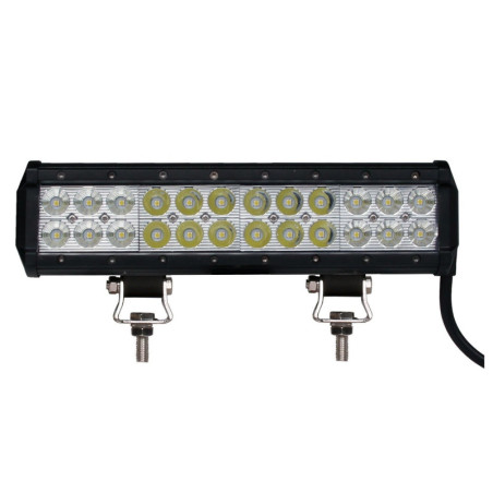 FARO BARRA LED - DOBLE FILA - SOPORTE INFERIOR, 72W 12 COMBO