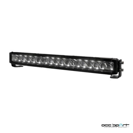 FARO LARGO ALCANCE, BARRA LED -  UNA FILA - SOPORTE LATERAL, 150W 12-48V 21, BLACK SERIES