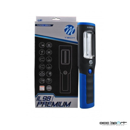 LAMPARA LED RECARGABLE MTECH CON TECNOLOGIA OSRAM IL98