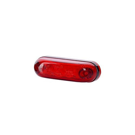LUZ DE GÁLIBO HORPOL LED HOR33 LD410 12/24V ECE ROJO