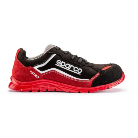 ZAPATILLAS SPARCO NITRO MARCUS TALLA 40 ROJA/NEGRA S3 SRC