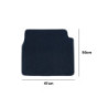 ALFOMBRA A MEDIDA OCC RENAULT MEGANE I CLASSIC LA SEDAN 1996-2003 GRIS GRIS