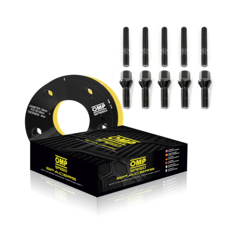 OMP SPEED SPACER SET WIDTH: 5MM PCD: 5X114.3 CB.H: 66.1 OD: 139 STUDS M12X1.25+14X1.5 CONICAL CONICAL