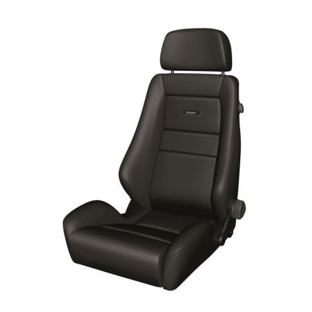 RECARO CLASSIC LINE LX BLACK LEATHER SEAT