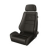 RECARO CLASSIC LINE LX BLACK LEATHER SEAT