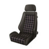 ASIENTO RECARO CLASSIC LINE LX PIEL NEGRO / CORD