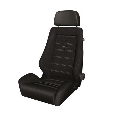 RECARO CLASSIC LINE LX BLACK LEATHER SEAT / KARO