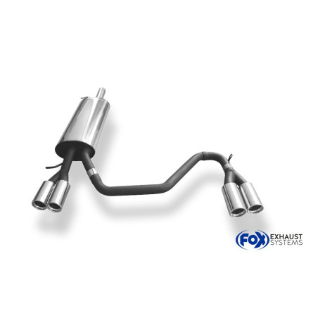 EXHAUST PIPE FOX VW023014-068