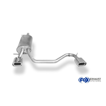 EXHAUST PIPE FOX VW023014-593