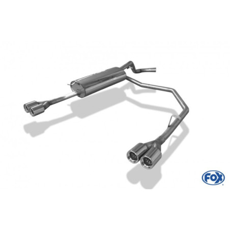 EXHAUST PIPE FOX VW053153-068