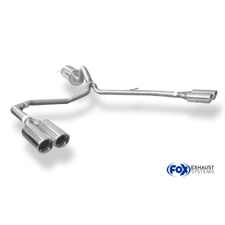 EXHAUST PIPE FOX VW210001-150