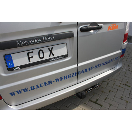 EXHAUST PIPE FOX MB081061-348