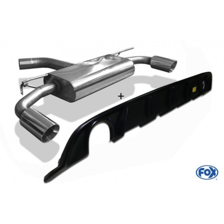 EXHAUST PIPE FOX VW056175-293u