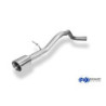 VW UP GTI FINAL PIPE SYSTEM LEFT FITTED OF ORIGINAL FINAL SI