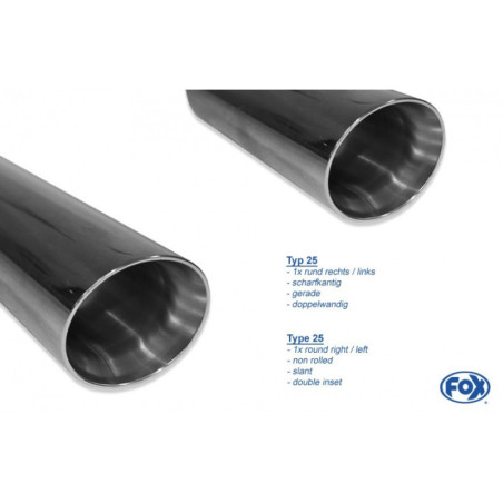 TUBO ESCAPE FOX BM160035-293