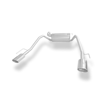 OPEL ASTRA J SPORTS TOURER 1,4L SILENCIOSO TRASERO TRANSVERSAL EXIT RI