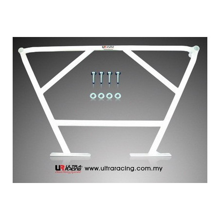 HONDA JAZZ/FIT 01-08 ULTRARACING 4-POINT REAR LOWER BRACE