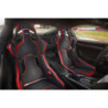 ASIENTO RECARO PODIUM NEGRO/ROJO ABE + FIA L PILOTO