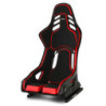 RECARO PODIUM SEAT BLACK/RED ABE + FIA L COPILOT