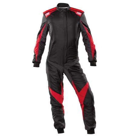 ONE EVO X OVERALL FIA 8856-2018 NEGRO / ROJO TALLA 50