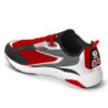 BOTINES S-LANE T 36 NEGRO/ROJO