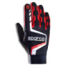 GUANTES HYPERGRIP+ T 08 NEGRO/ROJO