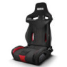 ASIENTO SPARCO R333 NEGRO/ROJO