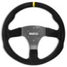 R350 SUEDE STEERING WHEEL WITHOUT BUTTON