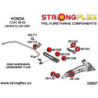 KIT DE CASQUILLO DE MONTAJE DE BRAZO DE ARRASTRE TRASERO STRONG FLEX 2 PIEZAS.