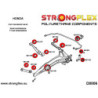 KIT DE CASQUILLO DE MONTAJE DE BRAZO DE ARRASTRE TRASERO STRONG FLEX 2 PIEZAS.