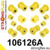 106126A: POLYURETHANE SUSPENSION BUSHING KIT FRONT SPORT SUSPENSION